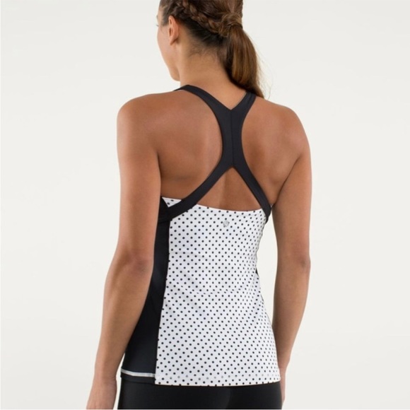 Lululemon Run: Fast Track Tank Top in Mod Dot EUC - Picture 5 of 10